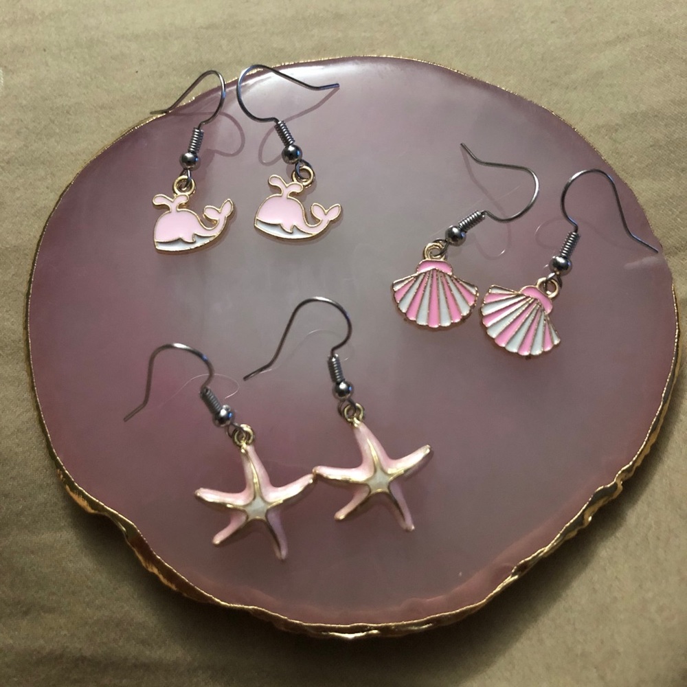 Ocean Earrings Set
